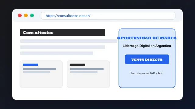 Modelo de aplicación comercial y proyectos digitales para consultorios.net.ar